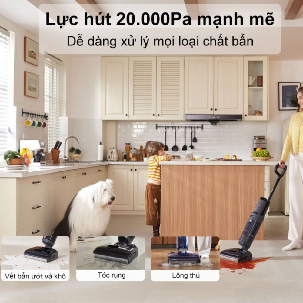 Máy hút bụi lau nhà Tineco Floor One S6 FW111300ID - Hàng chính hãng
