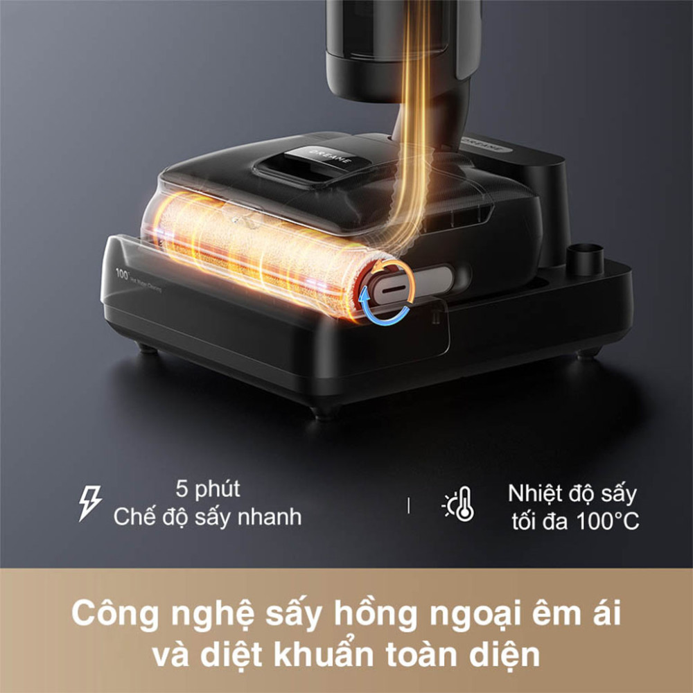 Máy hút bụi lau sàn Dreame H15 Pro Foamwash - Hàng chính hãng