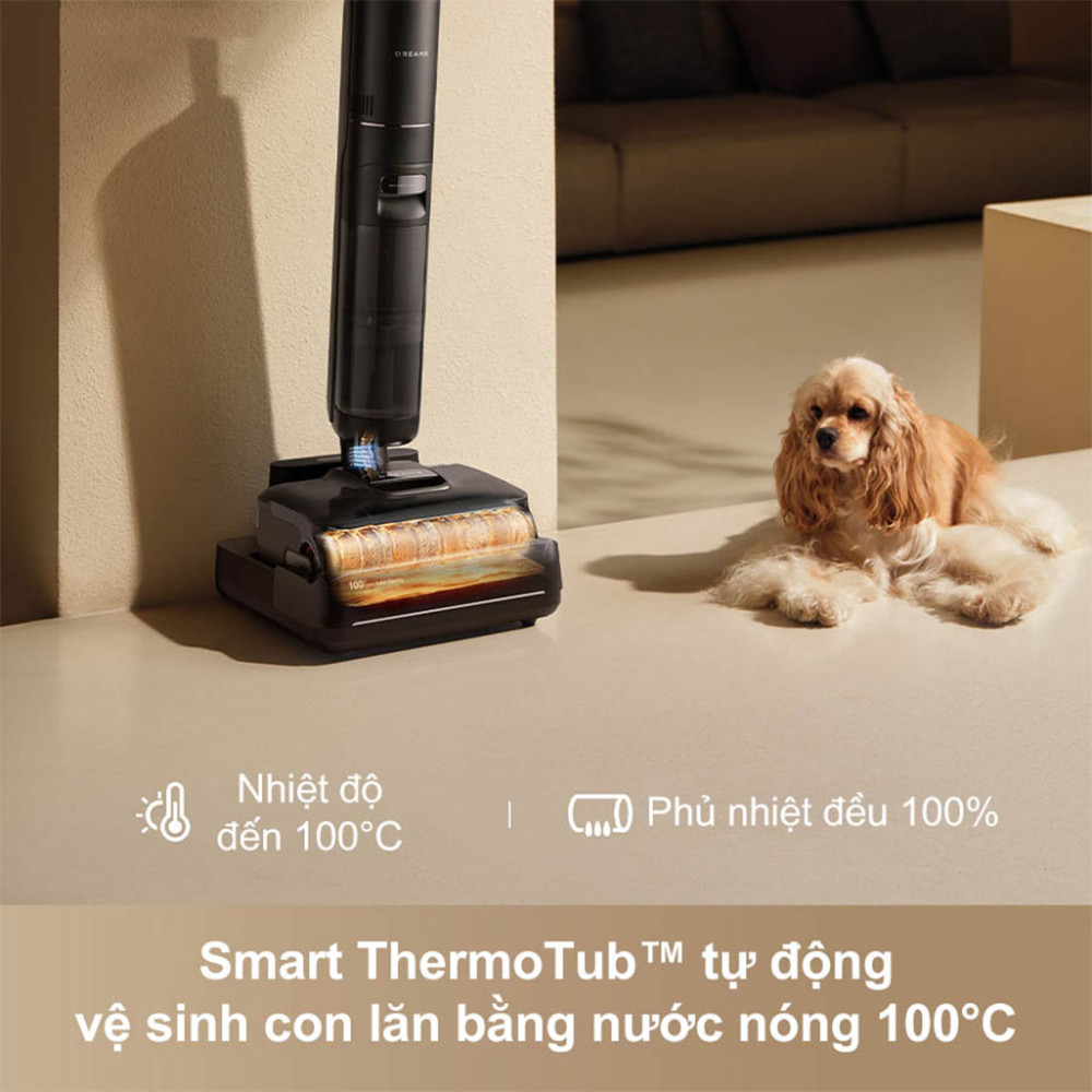 Máy hút bụi lau sàn Dreame H15 Pro Foamwash - Hàng chính hãng