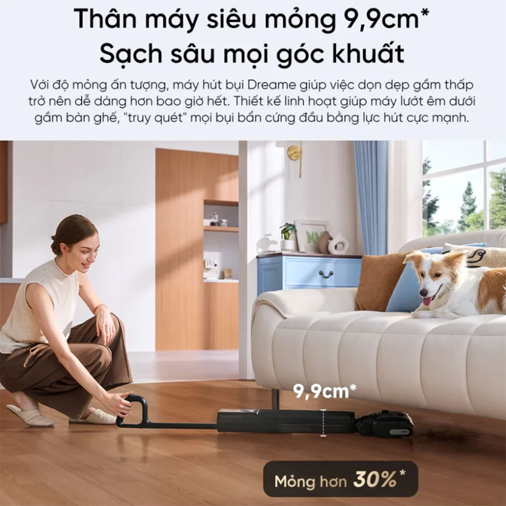 Máy hút bụi lau nhà Dreame H16 GT - Hàng chính hãng