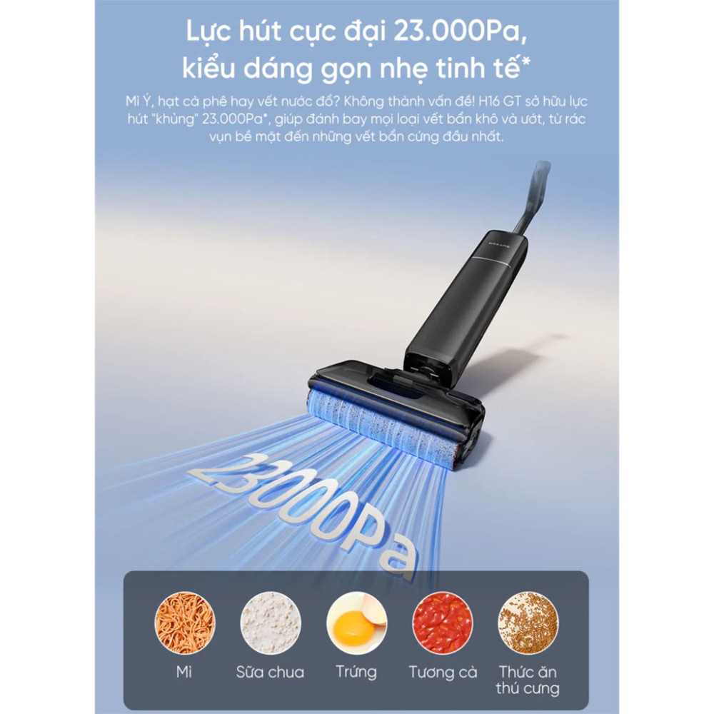 Máy hút bụi lau nhà Dreame H16 GT - Hàng chính hãng