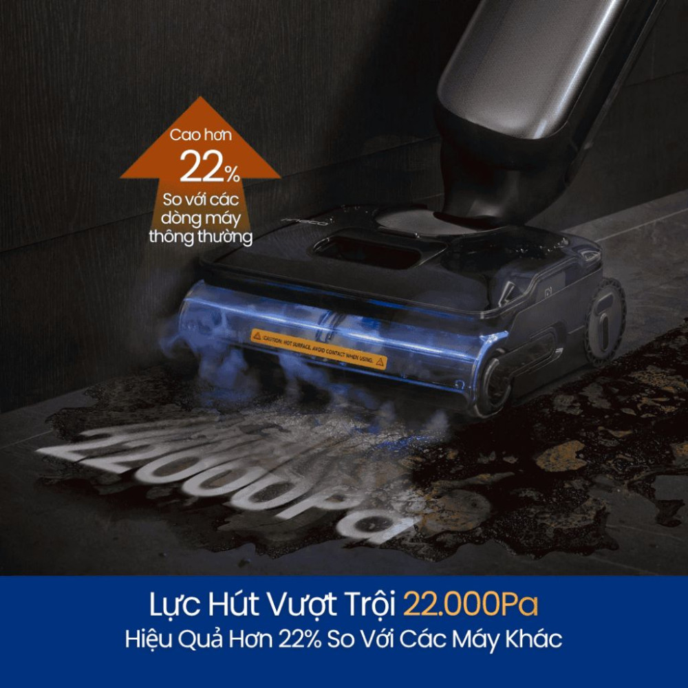 Máy hút bụi lau nhà Tineco Floor One S9 Artist Steam Pro - Hàng chính hãng