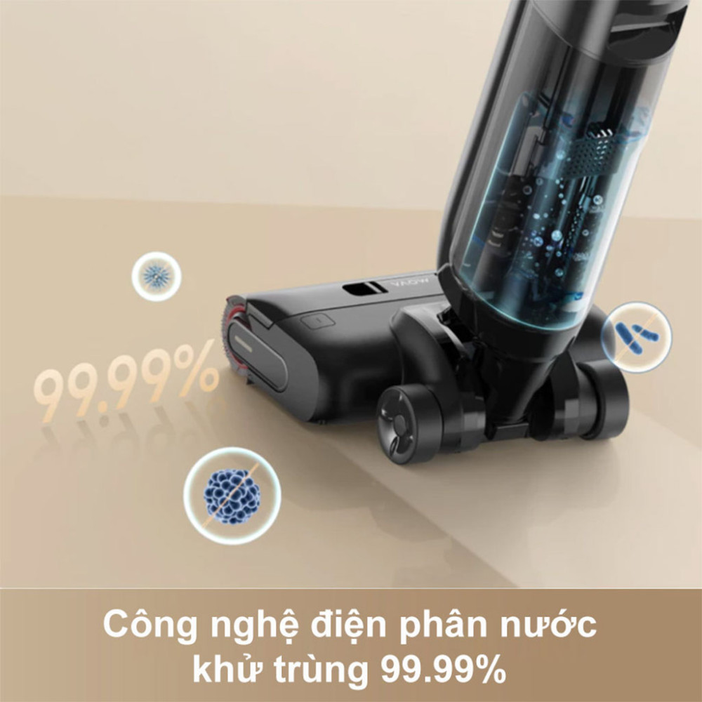 Máy hút bụi lau nhà khô và ướt Mova K30 Pro - Hàng chính hãng