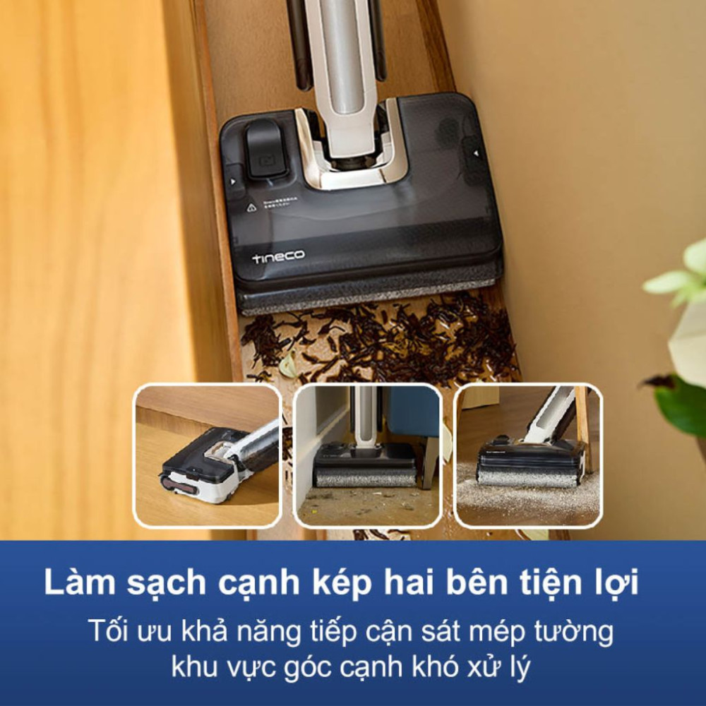 Máy hút bụi lau sàn khô ướt Tineco FLOOR ONE I7 FOLD - Hàng chính hãng