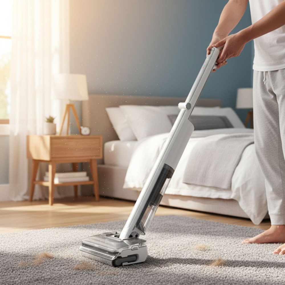 Máy hút bụi lau sàn khô ướt Tineco FLOOR ONE I7 FOLD - Hàng chính hãng