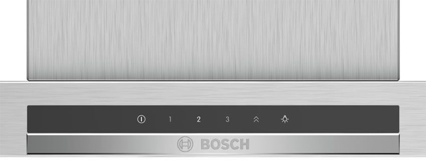 Bảng điều khiển của máy hút mùi Bosch DWB77IM50 