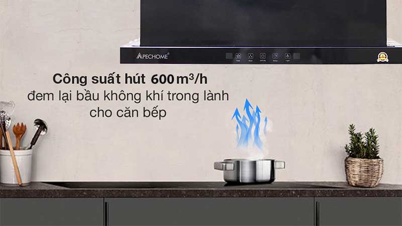 Máy hút mùi âm tủ Apechome APH-HP006 - Hàng chính hãng
