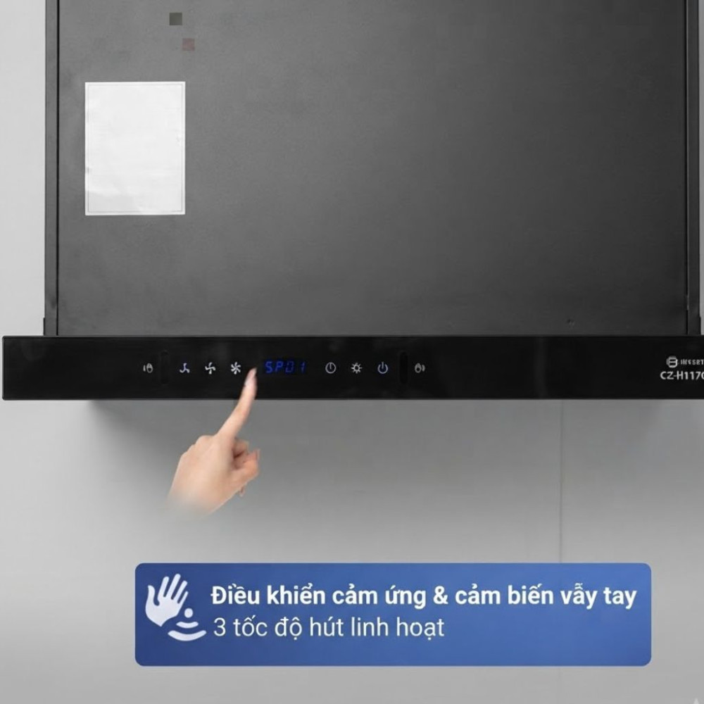 Máy hút mùi âm tủ Canzy CZ-H1170AT - Hàng chính hãng