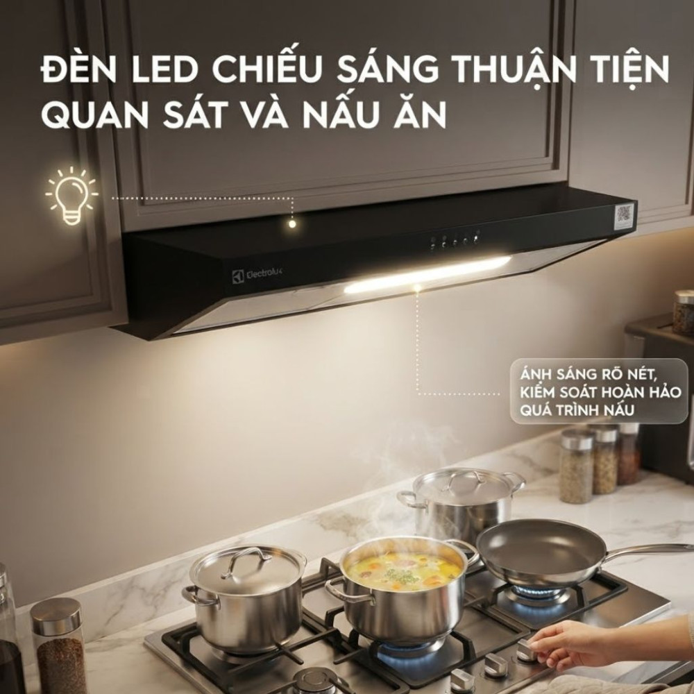 Máy hút mùi âm tủ Electrolux ECF7311KB - Hàng chính hãng