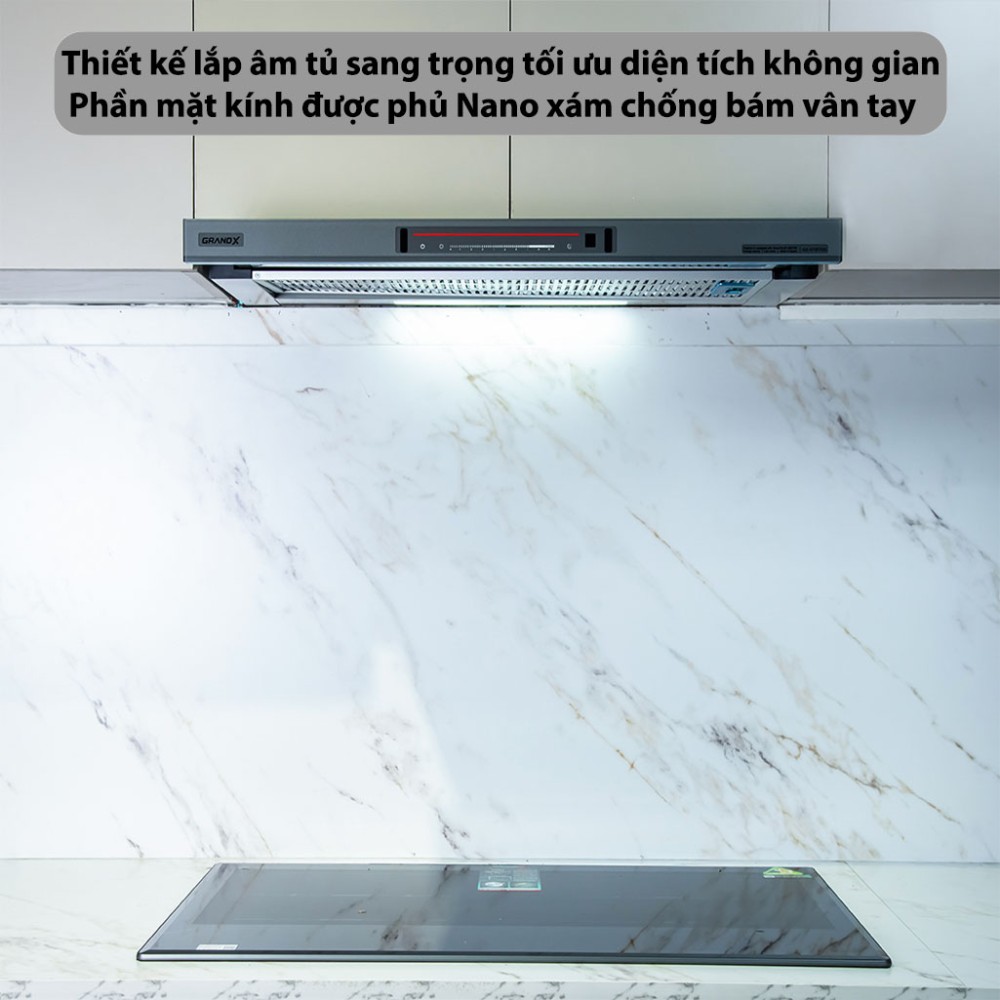 Máy hút mùi âm tủ GrandX GX-H70F72G - Hàng chính hãng