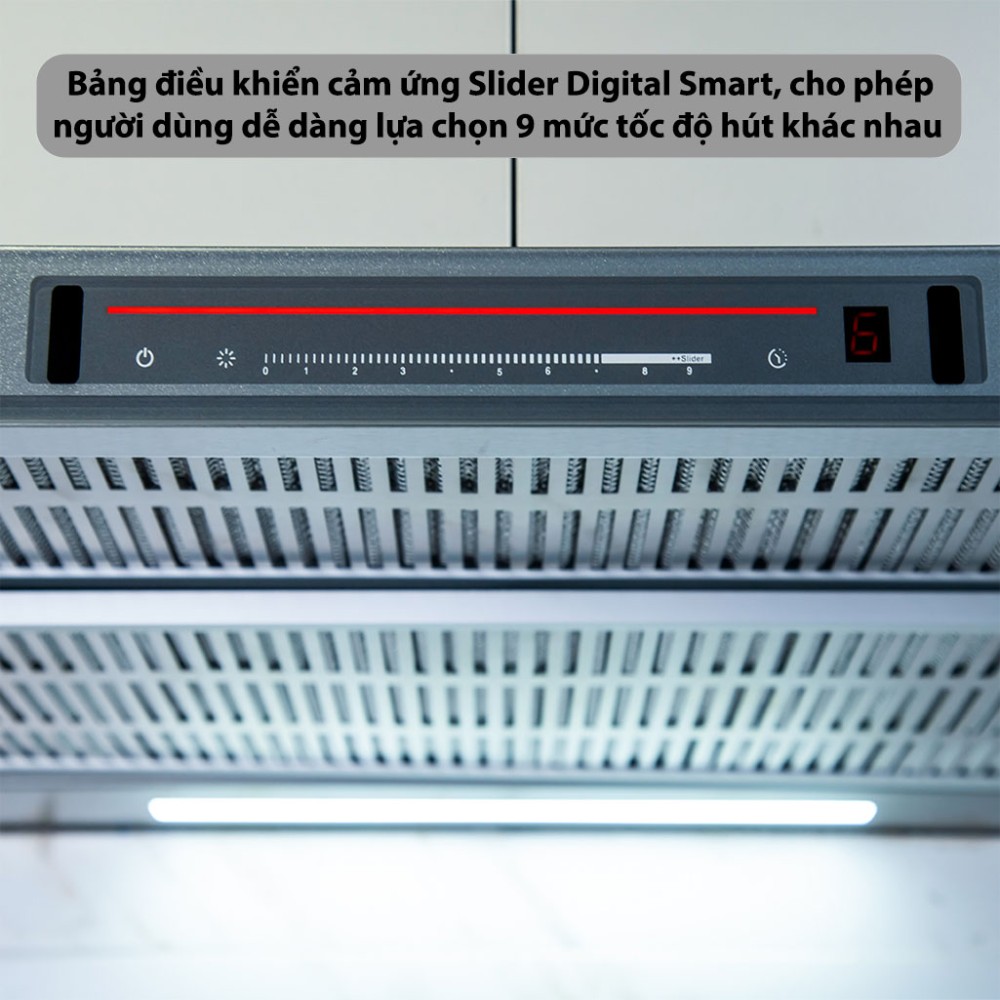 Máy hút mùi âm tủ GrandX GX-H70F72G - Hàng chính hãng