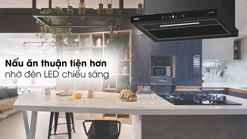 Đèn LED của Máy hút mùi âm tủ Kaff KF-TH1700B