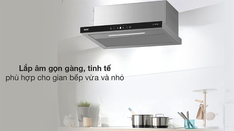 Thiết kế của Máy hút mùi âm tủ Kaff KF-TH1700S