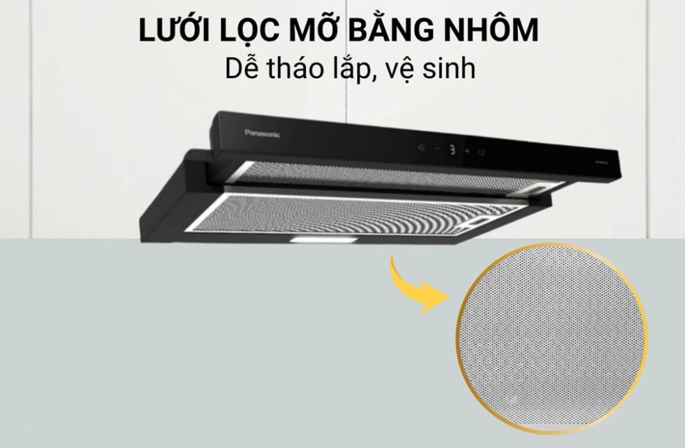 Máy hút mùi âm tủ Panasonic FV-UX6AEBYUE - Hàng chính hãng