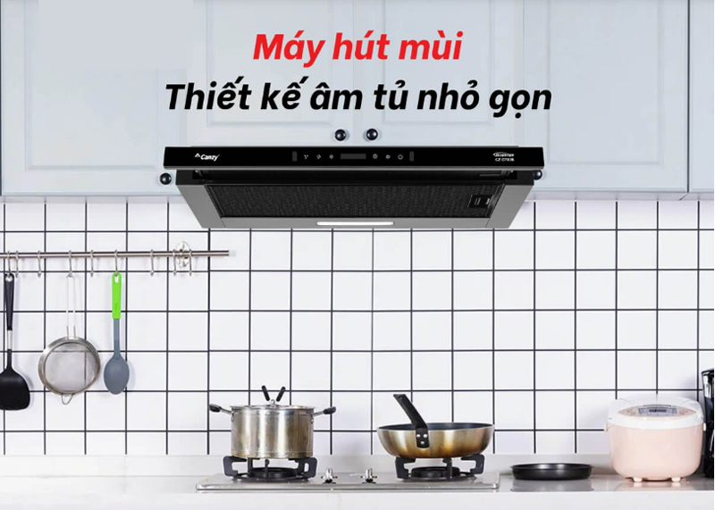 Thiết kế kiểu dáng lắp âm tủ hiện đại, sang trọng, tiện dụng