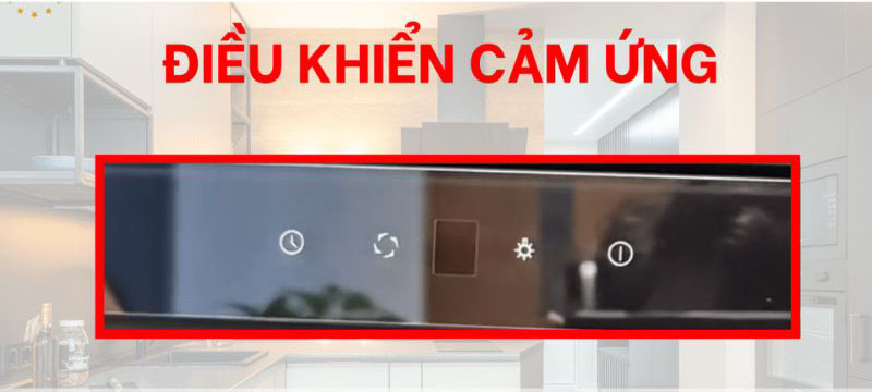 Điều khiển cảm ứng 3 tốc độ, dễ dàng thao tác