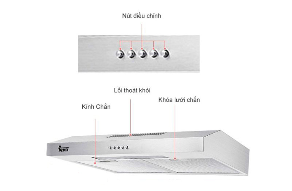 Máy hút mùi áp tường Teka CLA72K00S