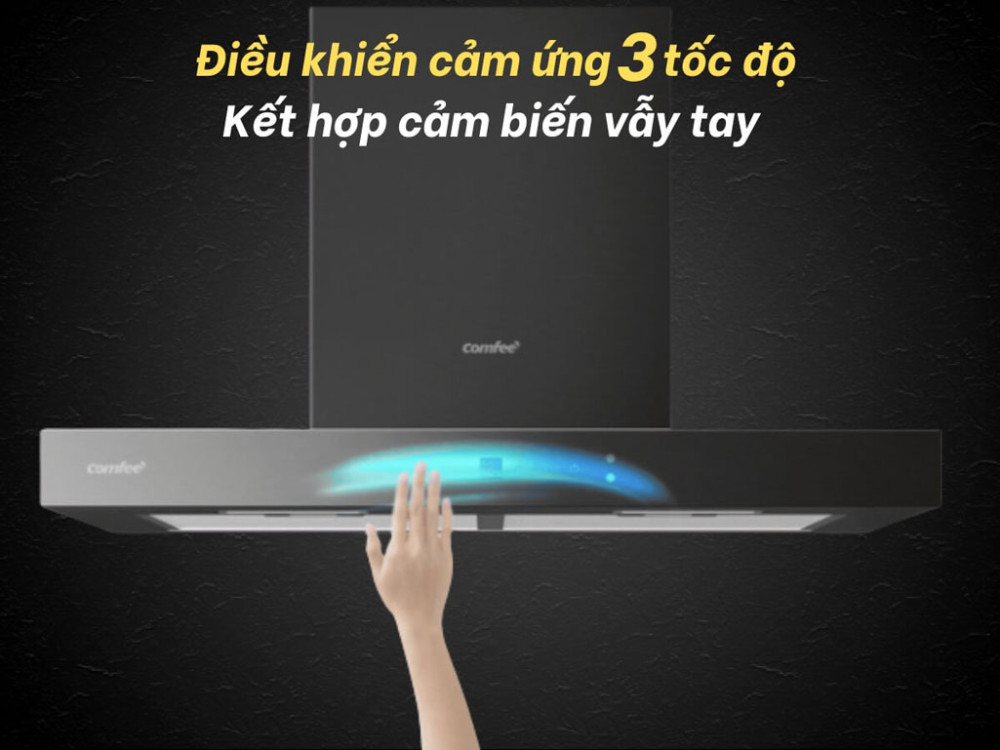 Điều khiển cảm ứng và cử chỉ dễ dàng thao tác