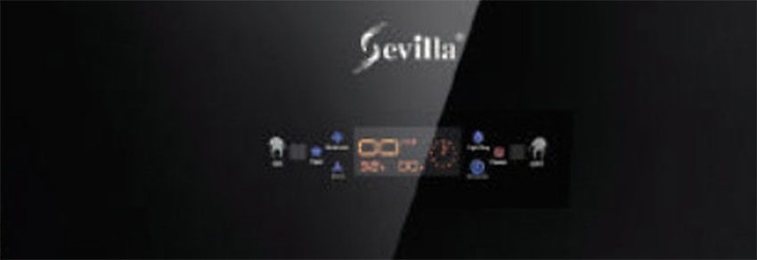 Bảng điều khiển của máy hút mùi áp tường Sevilla SV-90K3