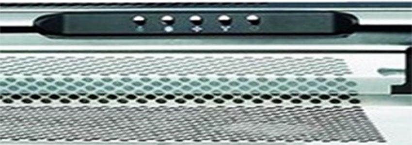Bảng điều khiển và lưới lọc mỡ của Máy hút mùi cổ điển Giovani Concord 702S