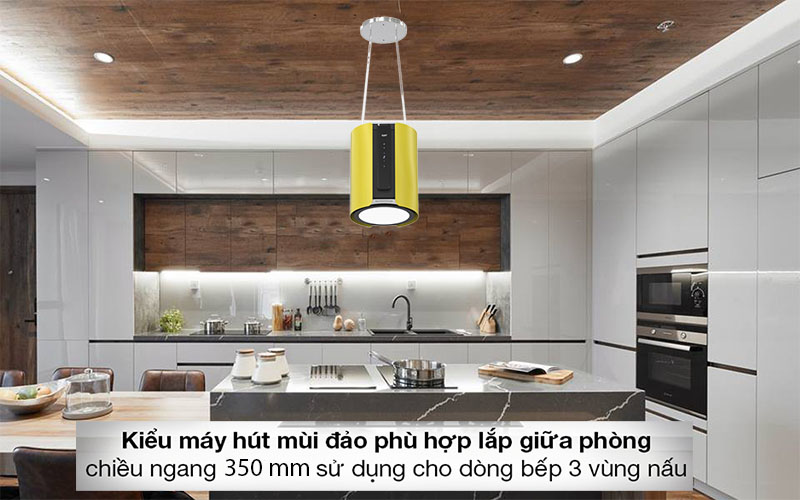 Thiết kế của Máy hút mùi đảo Kaff KF-IS0935YL 