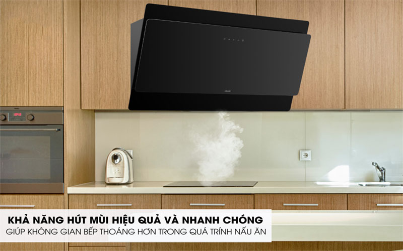 Cơ chế hoạt động của Máy hút mùi kính vát Malloca MC-9086HS
