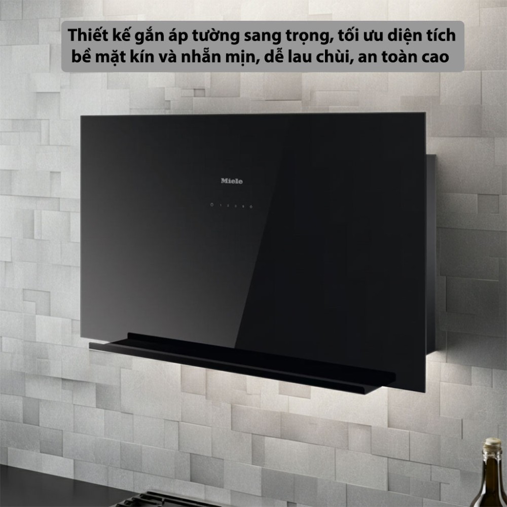 Máy hút mùi kính vát Miele DA 9092 W Screen - Hàng chính hãng