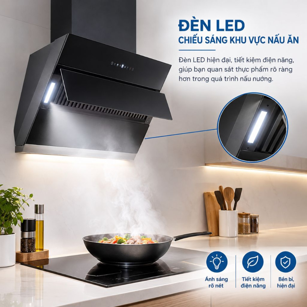 Máy hút mùi tum kính Canzy CZ-H470VTC - Hàng chính hãng
