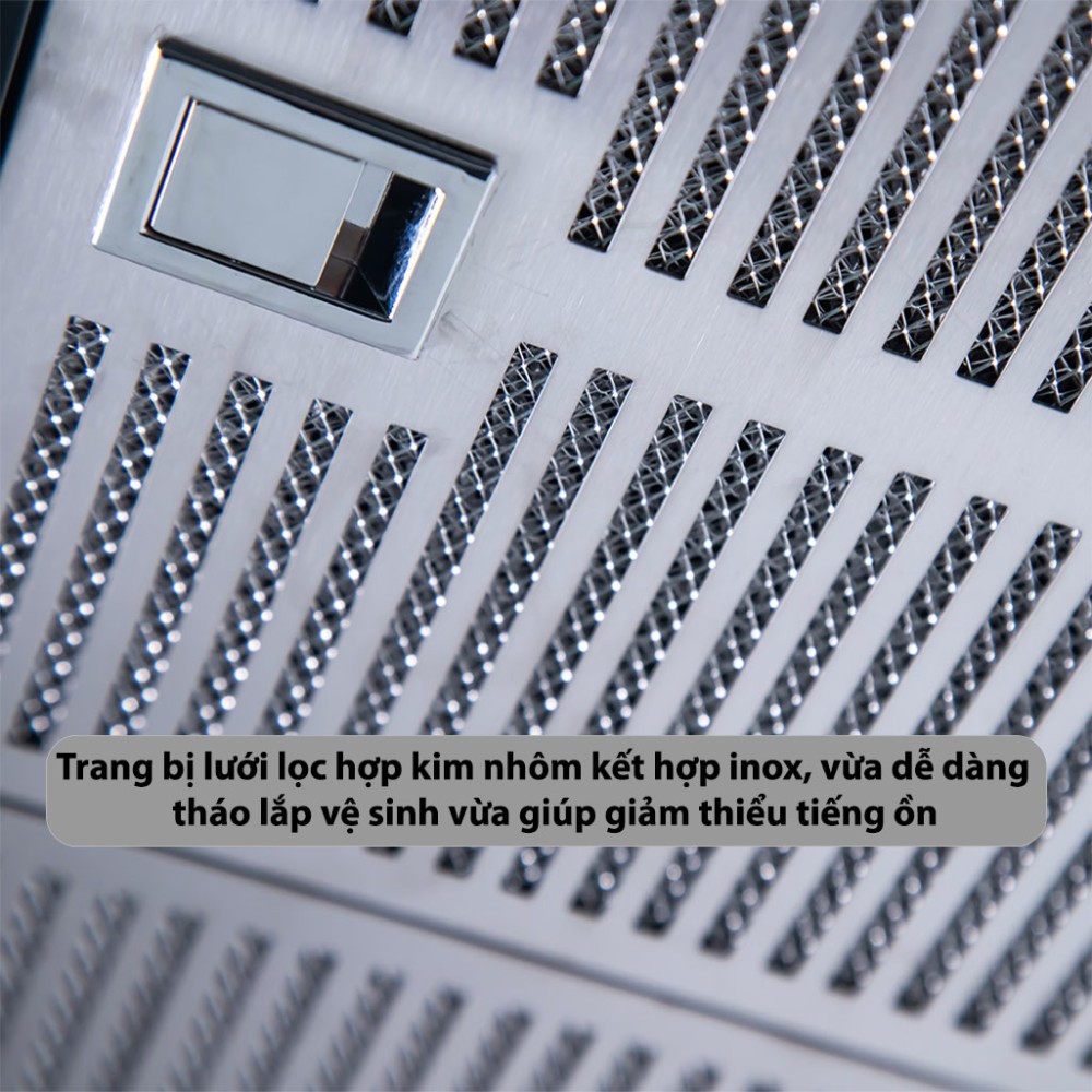 Máy hút mùi tum kính GrandX GX-H70C62B - Hàng chính hãng