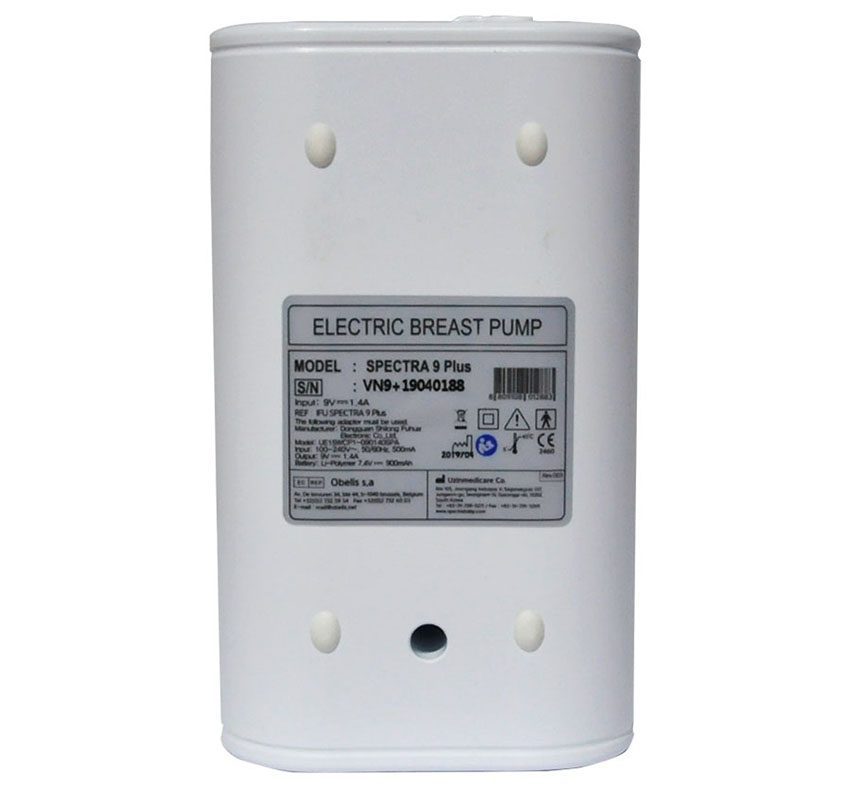 Thông số ủa máy hút sữa điện đôi Spectra 9 PLUS