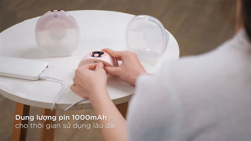 Dung lượng pin của Máy hút sữa điện rảnh tay Freemax 12 Fatzbaby FB1232TP