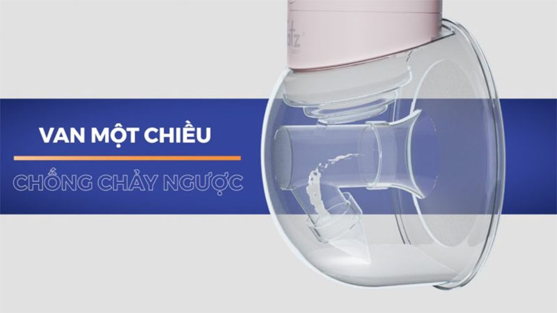 Van một chiều của Máy hút sữa điện rảnh tay Freemax 7 Fatzbaby FB1222TP