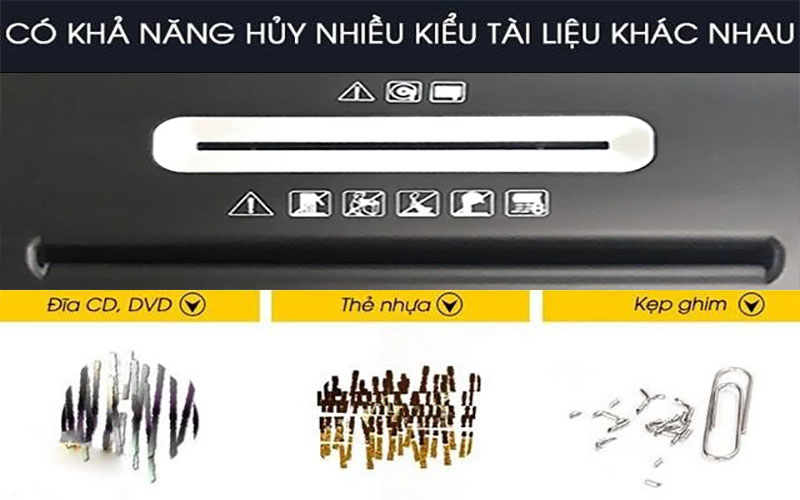 Máy hủy tài liệu LBA H-8CD