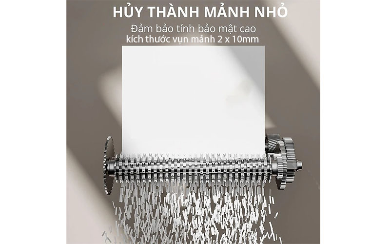 Kích thước mảnh vụn của Máy hủy tài liệu LBA P-22CD