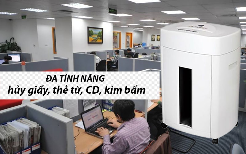 Tính năng của Máy hủy tài liệu Ziba PC-413CD