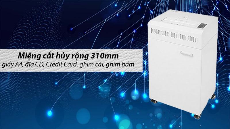 Thiết kế của Máy hủy tài liệu Ziba PC-PRO-24