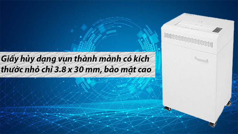 Tính năng của Máy hủy tài liệu Ziba PC-PRO-24