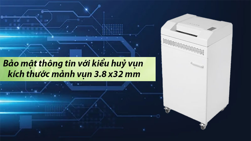 Kích thước mảnh hủy của Máy hủy tài liệu Ziba PC-PRO-30