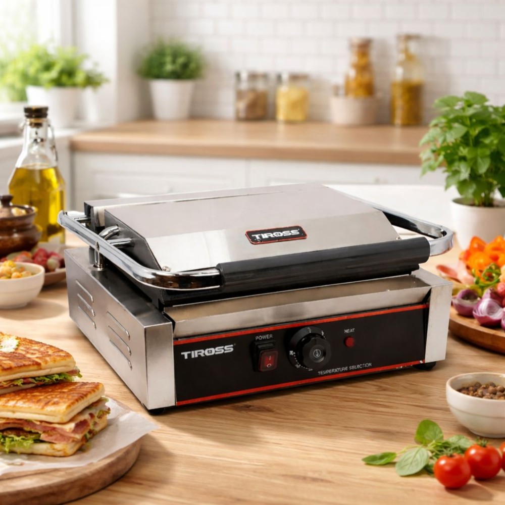 Máy kẹp bánh mì Tiross TS 9679G - Hàng chính hãng