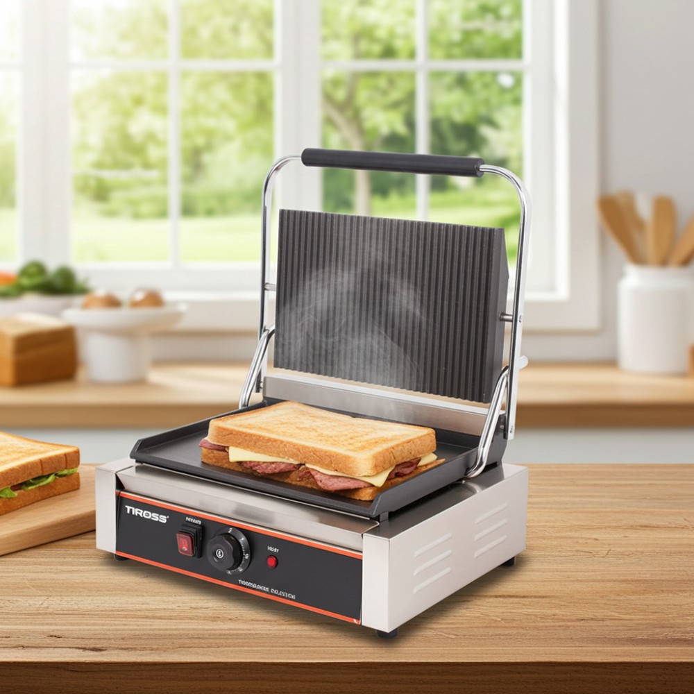 Máy kẹp bánh mì Tiross TS 9679G - Hàng chính hãng