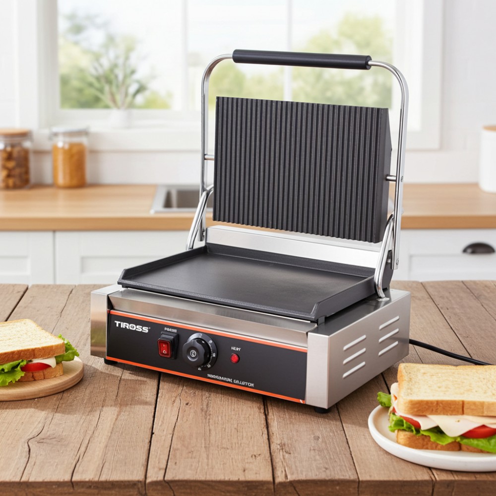 Máy kẹp bánh mì Tiross TS 9679G - Hàng chính hãng