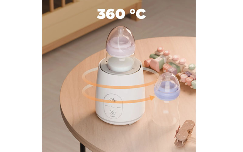 Máy lắc bình sữa điện tử Shake 1 Fatzbaby FB3910HB