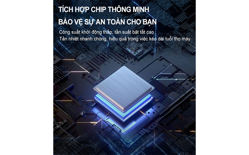 Chip thông minh của Máy làm đá mini Hailang IM-18E