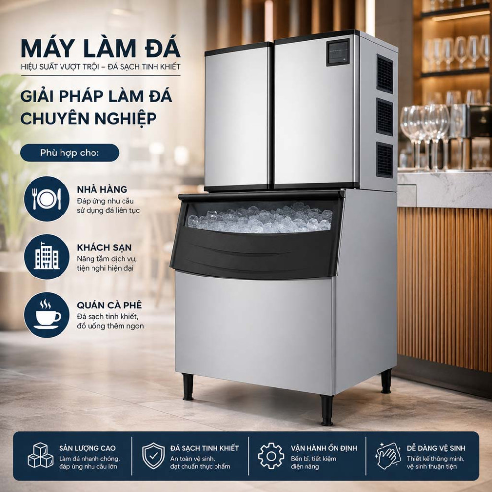 Máy làm đá viên Ice Pro IPR900 - Hàng chính hãng