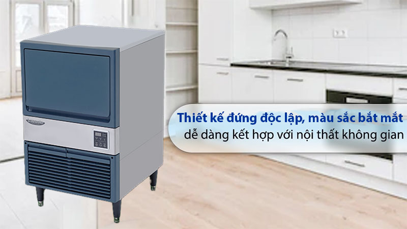 Thiết kế của Máy làm đá viên Lassele LUI-100A