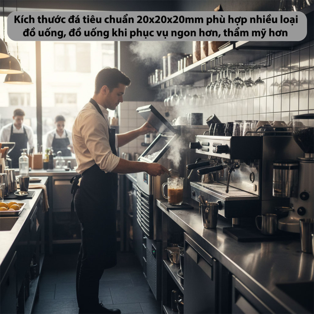 Máy làm đá viên Unibar UBM-90 - Hàng chính hãng