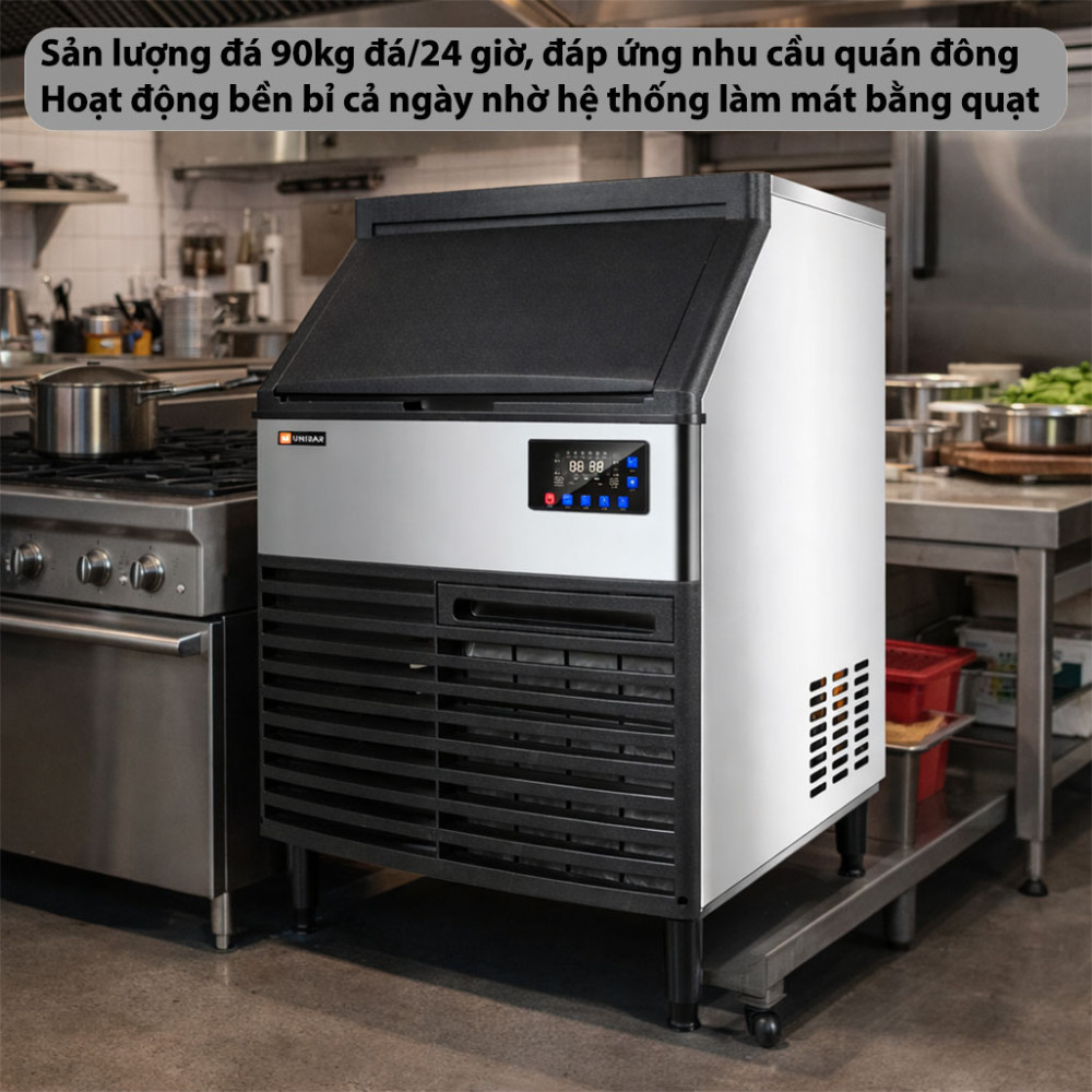 Máy làm đá viên Unibar UBM-90 - Hàng chính hãng