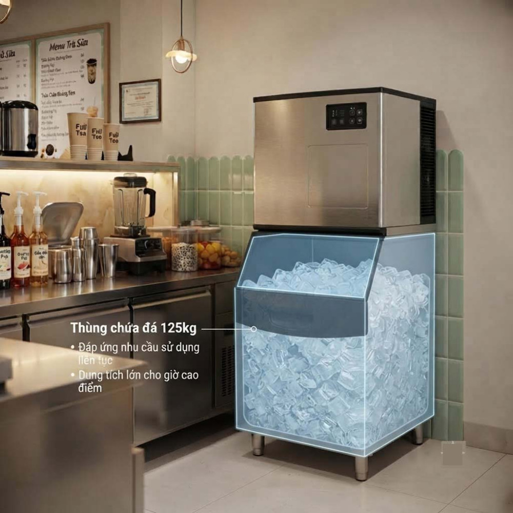Máy làm đá công nghiệp Fuji Air FR280M  - Hàng chính hãng
