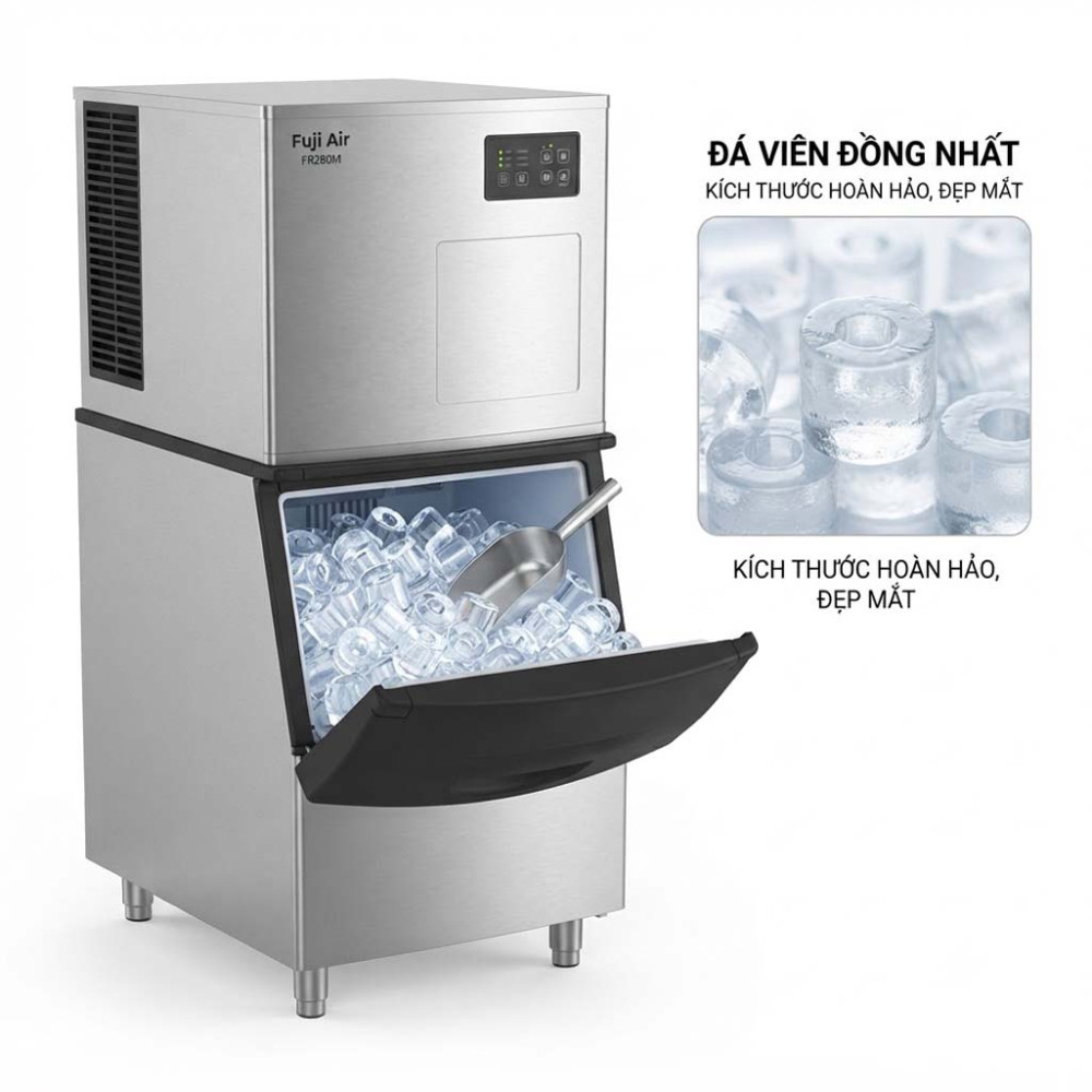 Máy làm đá công nghiệp Fuji Air FR280M  - Hàng chính hãng