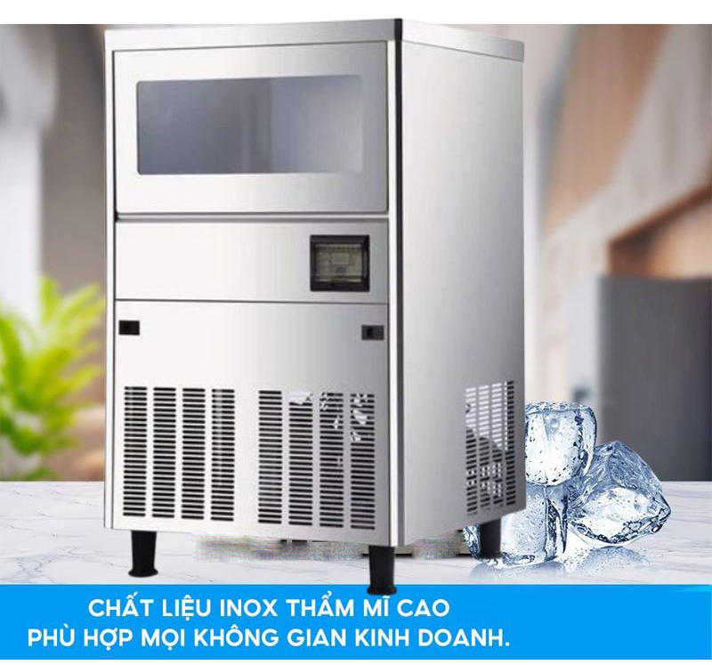 Chất liệu inox cao cấp tạo độ bền cao cho máy